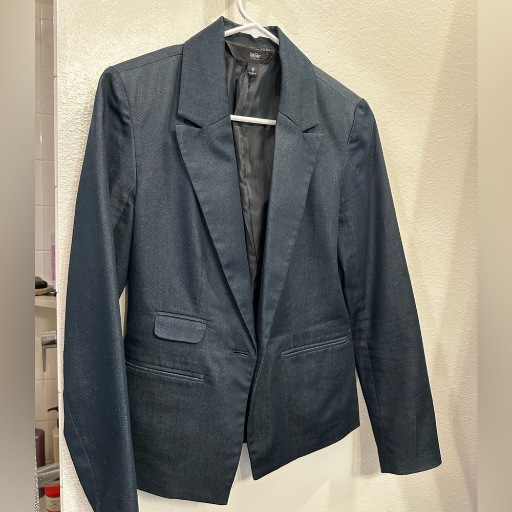 Navy blue blazer